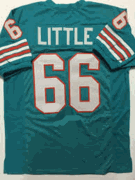 Larry Little Miami Dolphins Throwback Jersey