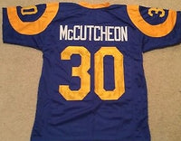 Lawrence McCutcheon Los Angeles Rams Football Jersey (In-Stock-Closeout) Size XXL/52 Inch Chest