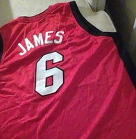 LeBron James Miami Heat Basketball Jersey