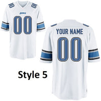 Detroit Lions Customizable Football Jersey