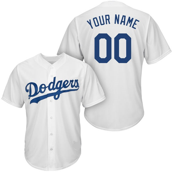 Los Angeles Dodgers Customizable Pro Style Baseball Jersey - 2 Styles  Available