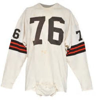 Lou Groza Cleveland Browns Long Sleeve Vintage Jersey