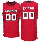 Louisville Cardinals Style Customizable College Jersey