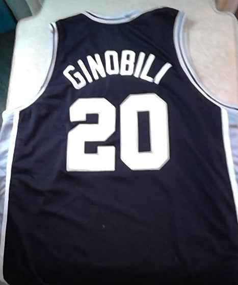 Manu Ginobili San Antonio Spurs Basketball Jersey