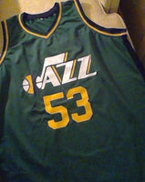 Mark Eaton Utah Jazz Basketball Jersey