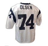Merlin Olsen Los Angeles Rams Vintage Style Jersey