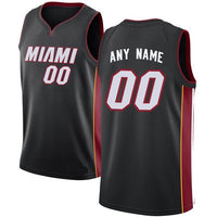 Miami Heat Style Customizable Basketball Jersey
