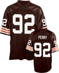 Michael Dean Perry Cleveland Browns Throwback Jersey