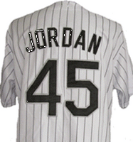 Michael Jordan Chicago White Sox Throwback Home Jersey – Best Sports Jerseys