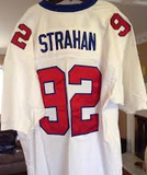 Michael Strahan New York Giants Throwback Football Jersey