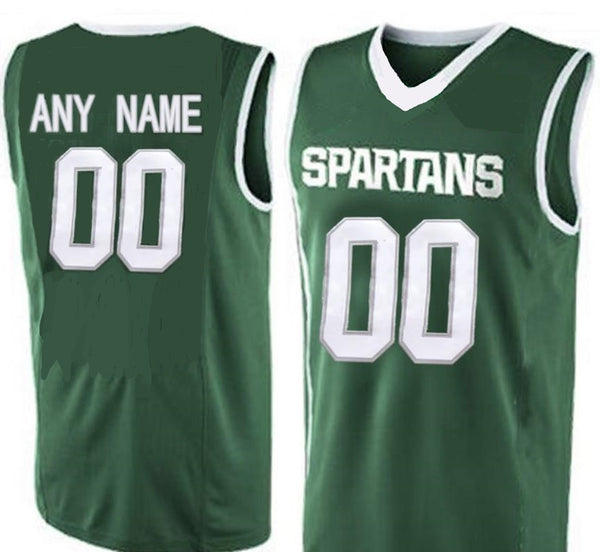 Michigan State Spartans Customizable Basketball Jersey
