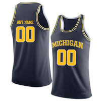 Michigan Wolverines Customizable College Jersey