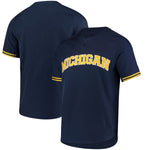 Michigan Wolverines Style Customizable Baseball Jersey