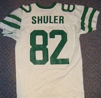Mickey Shuler Mid 80s New York Jets Throwback Jersey