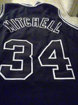 Mike Mitchell 1980's San Antonio Spurs Basketball Jersey