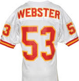 Mike Webster Kansas City Chiefs Throwback Jersey