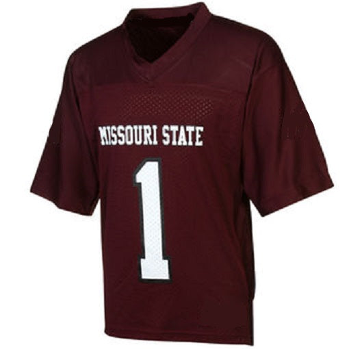 Missouri State Style Customizable Football Jersey