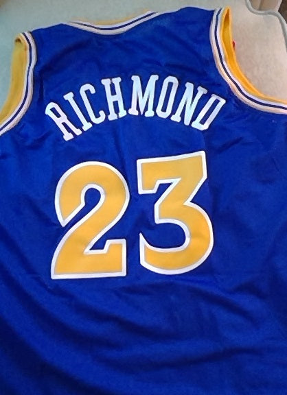 Mitch Richmond Golden State Warriors Basketball Jersey