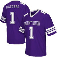 Mount Union Purple Raiders Customizable Football Jersey