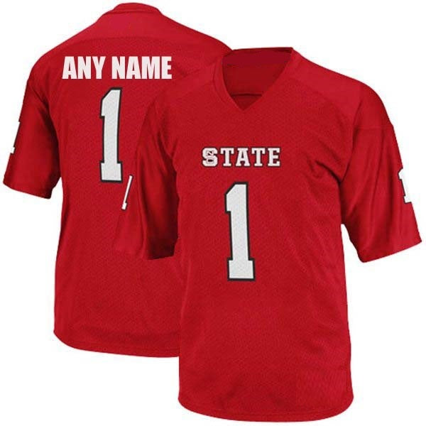 NC State Wolfpack Customizable College Football Jersey
