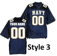 Navy Midshipmen Customizable Football Throwback Jersey