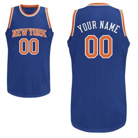New York Knicks Style Customizable Basketball Jersey – Best Sports Jerseys