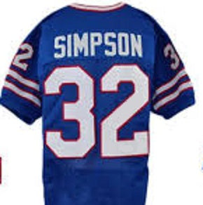 OJ Simpson Buffalo Bills Throwback Football Jersey – Best Sports