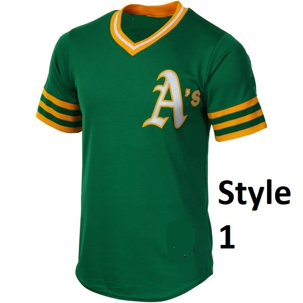 Oakland Athletics Style Customizable Baseball Jersey