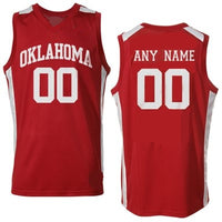 Oklahoma Sooners Customizable College Basketball Jersey