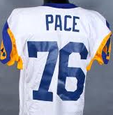 Orlando Pace Los Angeles Rams Throwback Football Jersey