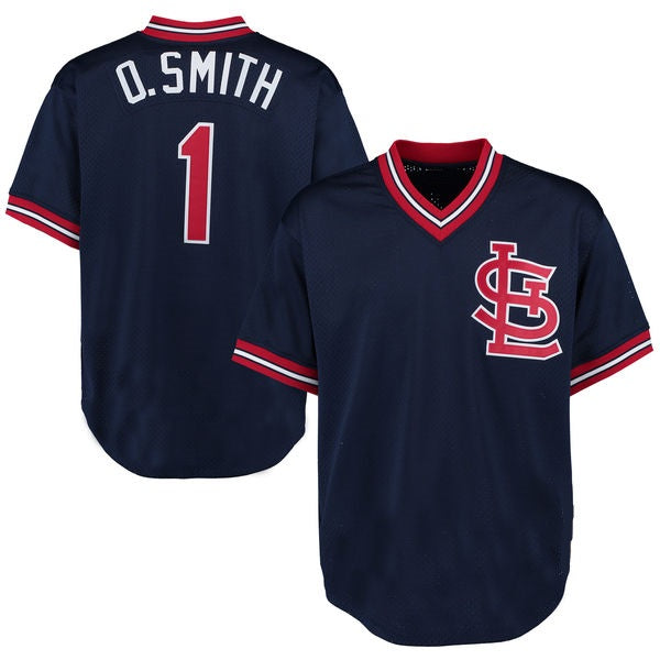 Ozzie Smith 1994 St. Louis Cardinals Throwback Jersey – Best