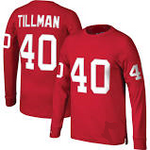 Pat Tillman Arizona Cardinals Long Sleeve Throwback Jersey