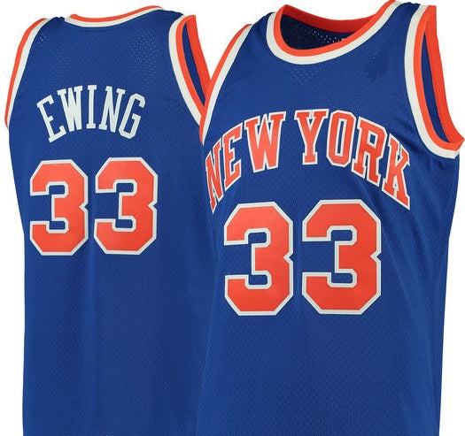 Patrick Ewing New York Knicks 1991-92 Throwback Jersey