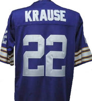 Paul Krause Minnesota Vikings Throwback Football Jersey