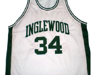 Paul Pierce Inglewood High School Throwback Jersey (In-Stock-Closeout) Size  Small/36 Inch Chest