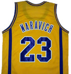Pete Maravich LSU Tigers College Basketball Throwback Jersey