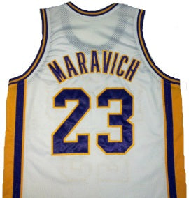 Pete Maravich #23 LSU Tigers College Basketball Jersey XL