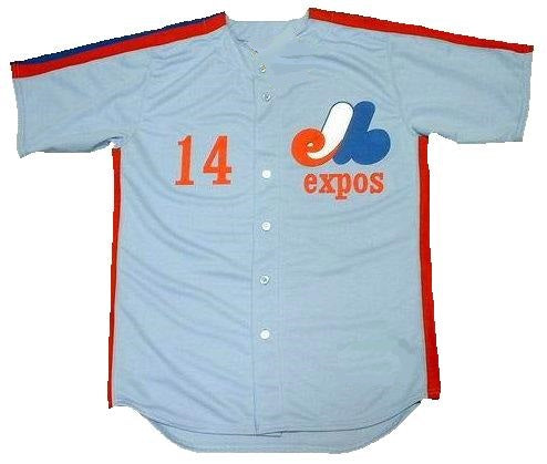 MONTREAL EXPOS 1969 Majestic Throwback Away Jersey Customized Any