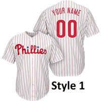 Philadelphia Phillies Customizable Baseball Jersey