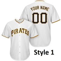 Pittsburgh Pirates Style Customizable Baseball Jersey