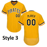 Pittsburgh Pirates Style Customizable Throwback Jersey