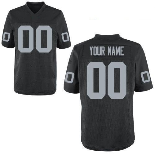 Oakland Raiders Style Customizable Football Jersey