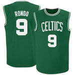 Rajon Rondo Boston Celtics Throwback Basketball Jersey