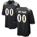 Customizable Baltimore Ravens Pro Style Football Jersey