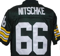 Ray Nitschke Green Bay Packers Throwback Football Jersey