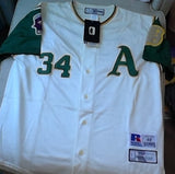 Reggie Jackson Authentic Russell Diamond Legends Birmingham A's Minor League Baseball Jersey (In-Stock-Closeout) Size XL/48 Inch Chest