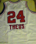 Reggie Theus Sacramento Kings Basketball Jersey