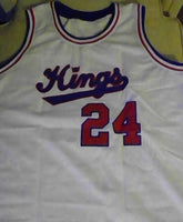 Reggie Theus Sacramento Kings Basketball Jersey