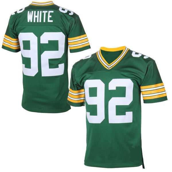 Reggie White Green Bay Packers Throwback Football Jersey – Best Sports  Jerseys