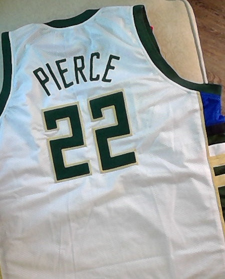 Ricky Pierce Milwaukee Bucks Basketball Jersey